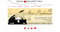 Desktop Screenshot of coralarquitectura.cat